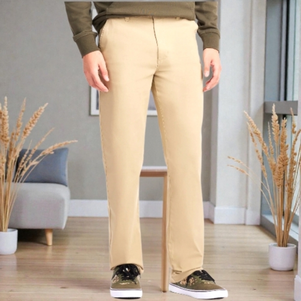 NWT AIRWALK MEN'S CHINO KHAKI PANT, SIZE 38